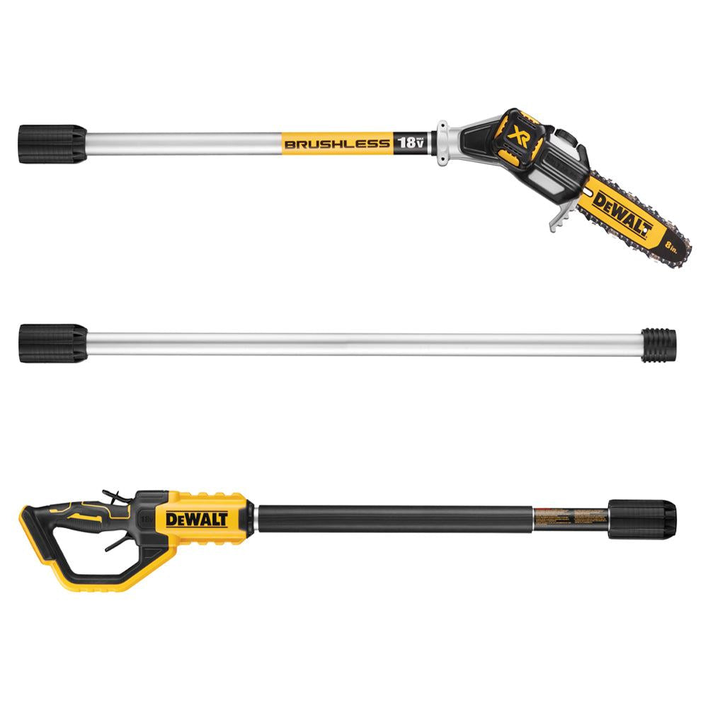 Dewalt DCMPS567N-XJ 18V XR Brushless Telescopic Pole Chainsaw with 1 x 4.0Ah Battery & Charger