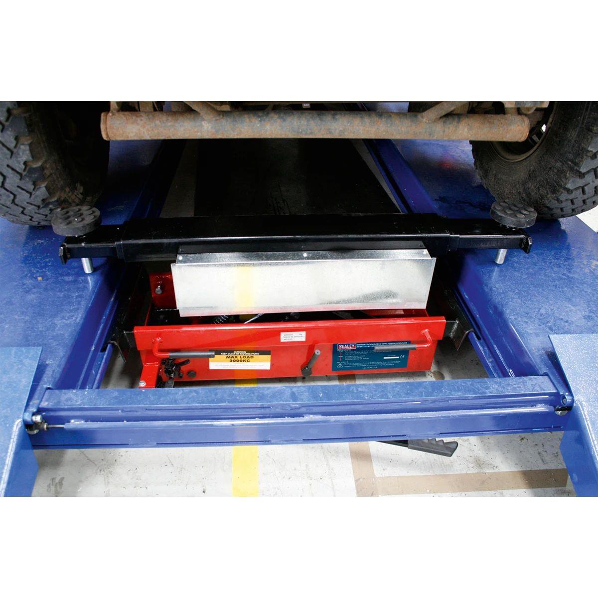 Sealey SJBEX200 Jacking Beam 2tonne with Arm Extenders and Flat Roller Supports