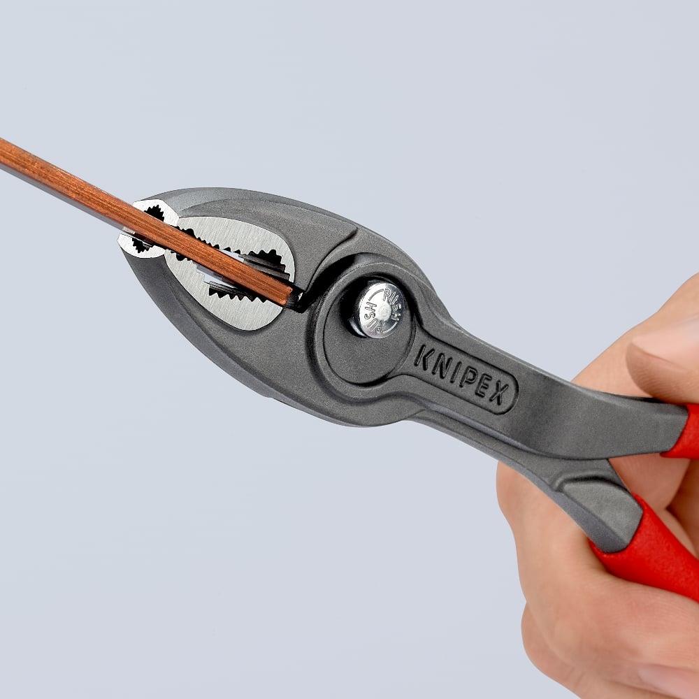 Knipex 200mm TwinGrip Front & Side Gripping Pliers 82 01 200 SB