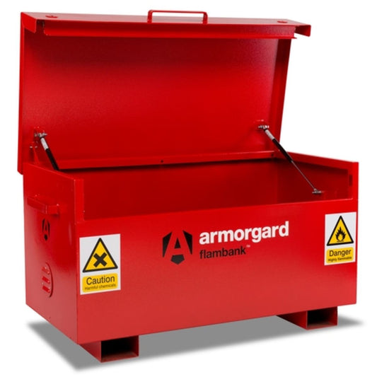 Armorgard FB2 Flambank Hazardous Storage Box 1295mm x 630mm x 675mm Secure Storage for Hazardous Materials