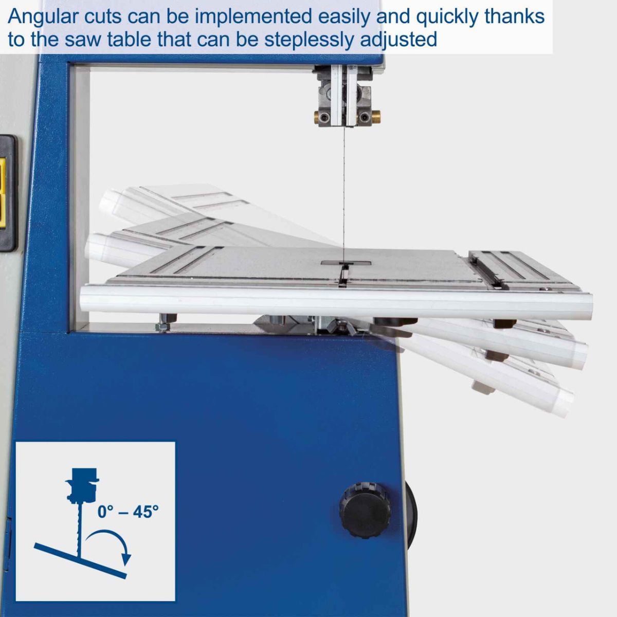 Scheppach BASA1 Electric Brushless Benchtop Bandsaw 230V/300W