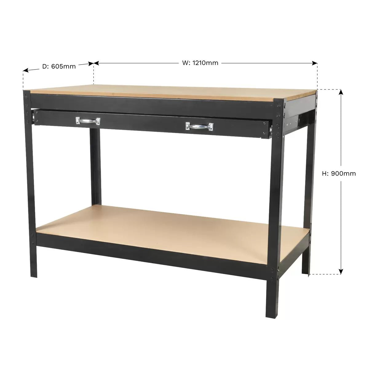 Sealey AP12160 1.2m Workbench with Drawer