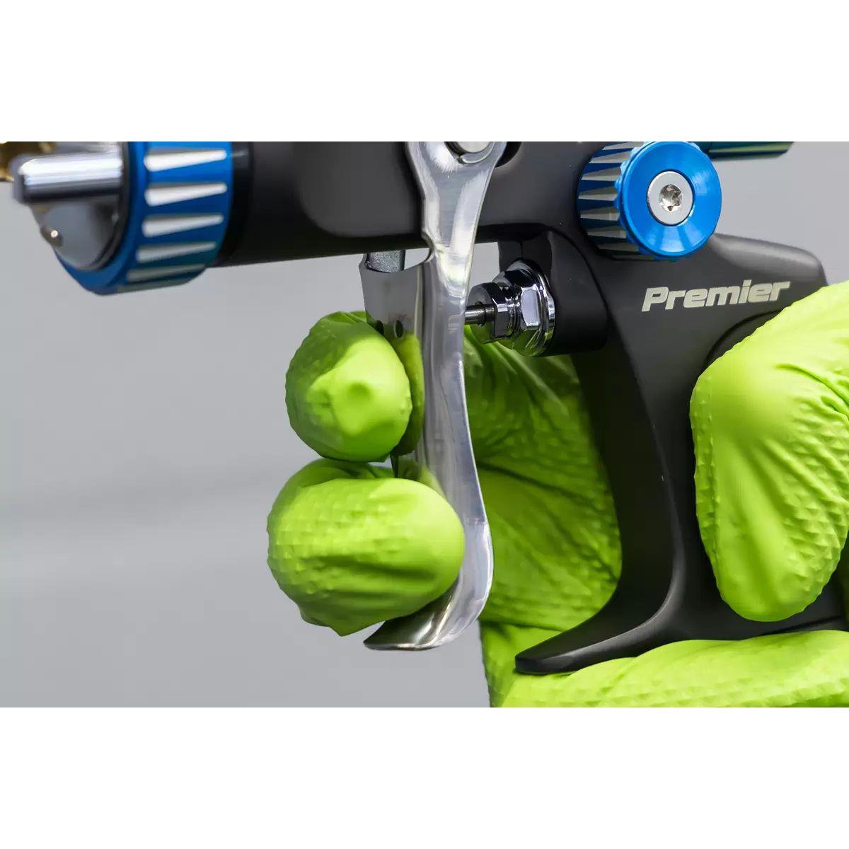 Sealey SP01 Premier Professional SP Gravity Feed Spray Gun 1.4mm Set-Up