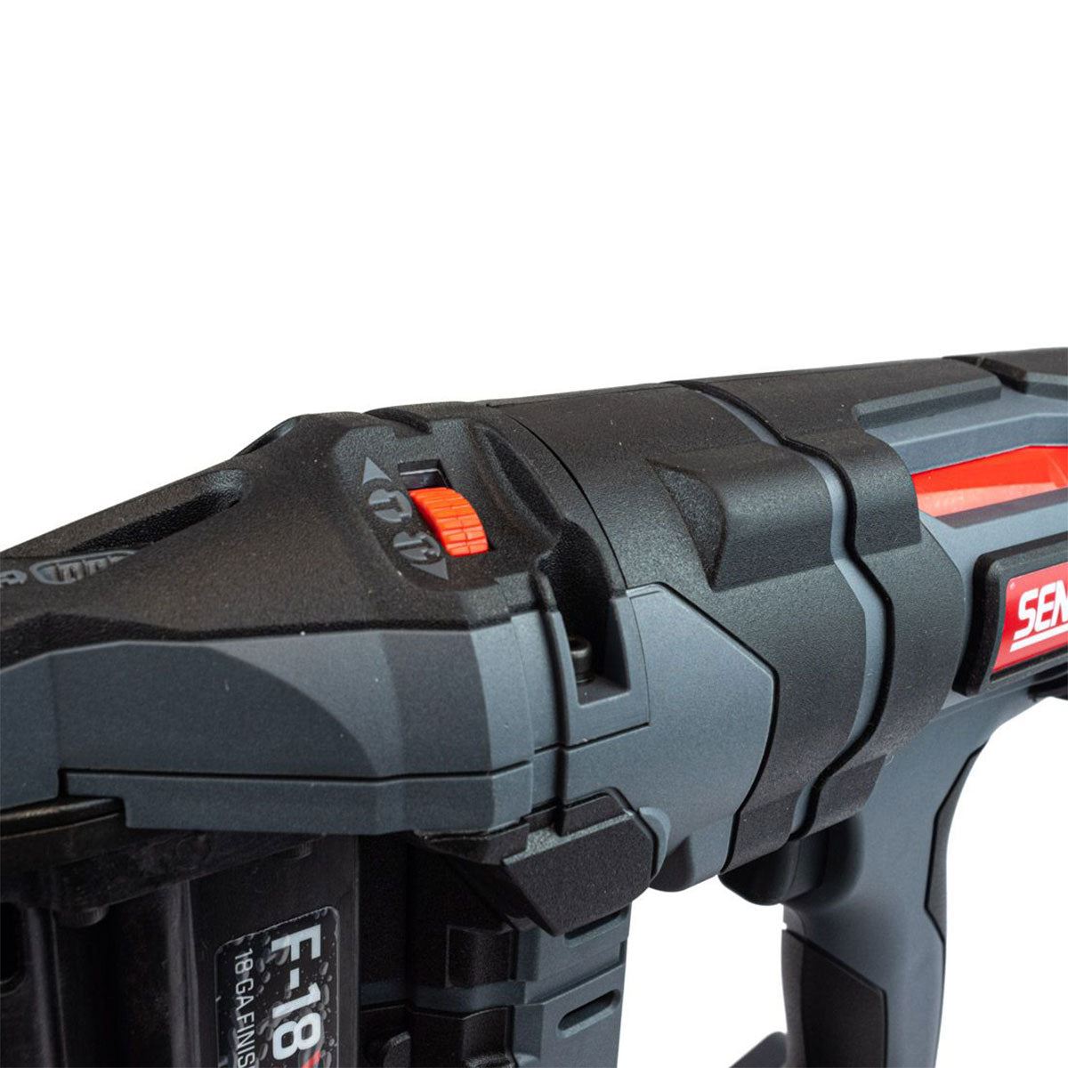 Senco 10M7501N F-18XP Fusion 18V 18G Brad Nailer with 2 x 2.0Ah Battery, Charger & Case