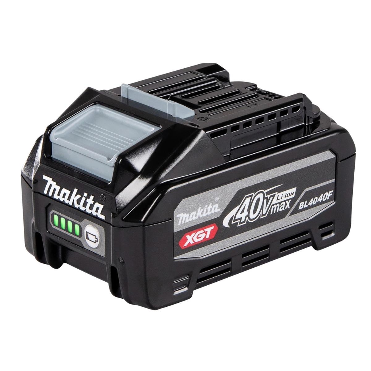 Makita 1911C9-1 40V Max XGT Power Source Kit 2 x 4.0Ah Batteries With 240V Fast Charger & Case