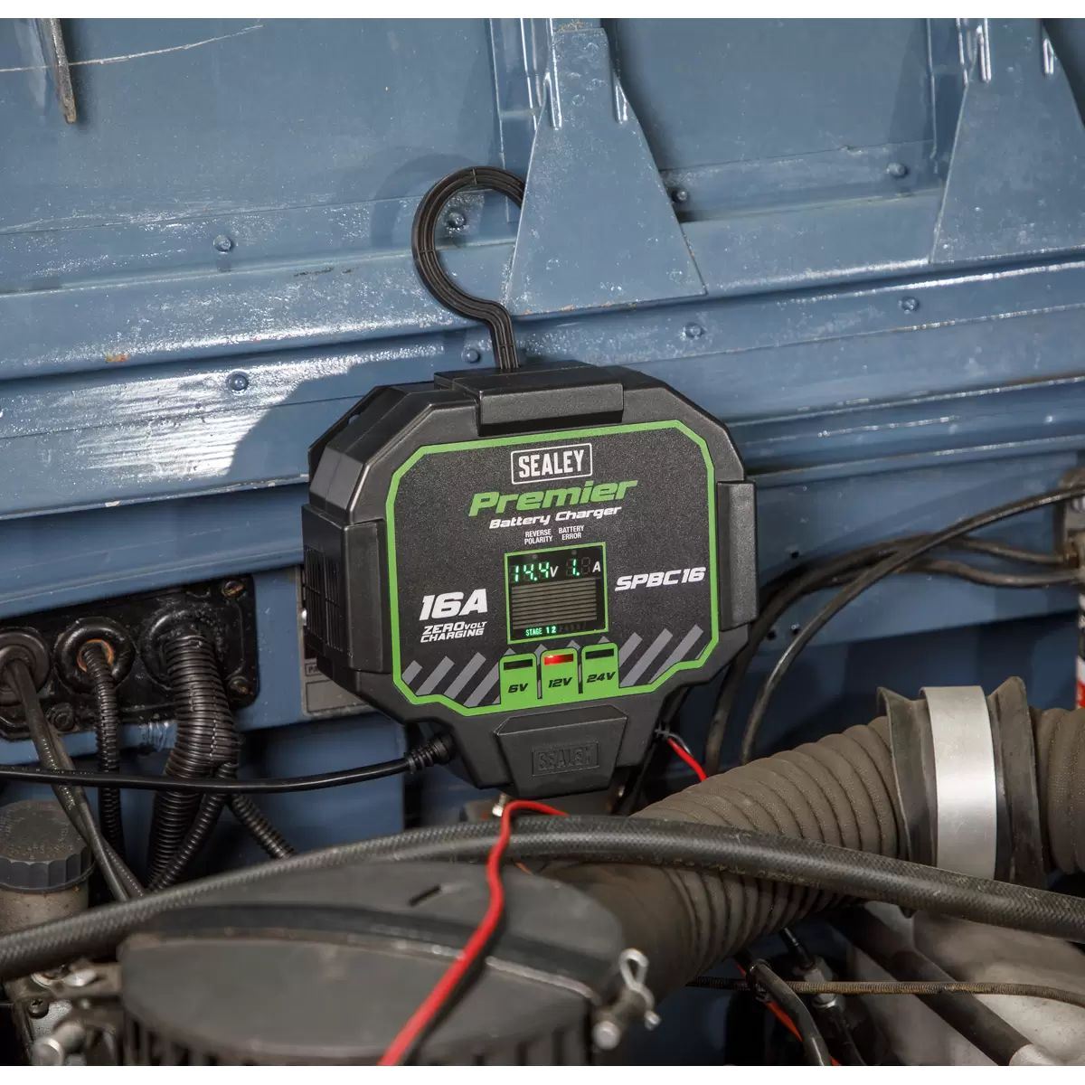 Sealey SPBC16 Battery Charger 16A Fully Automatic