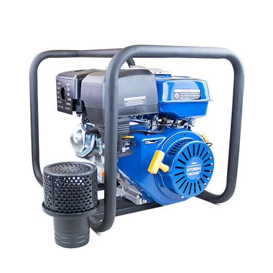 Hyundai HY100 4 inch Petrol Clean Water Pump, 20m Total Head, 7m Lift, 1250L/min Flow Rate