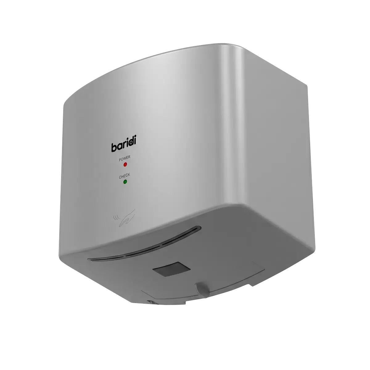 Sealey DH379 Baridi High Speed Hand Dryer with Auto-Sensor 1400-1650W/230V Silver