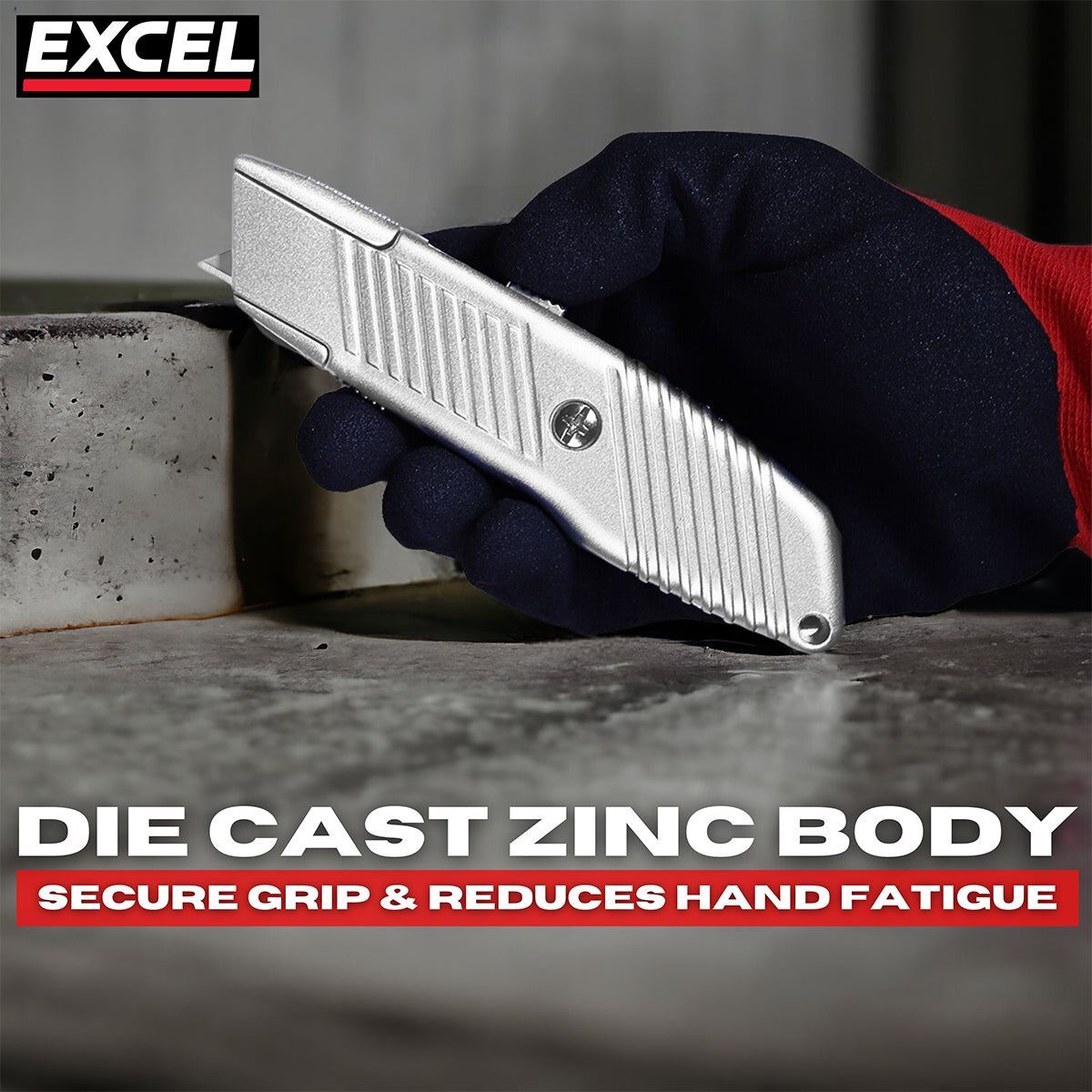 Excel Trimming Knife with 5 Blades Pack of 10
