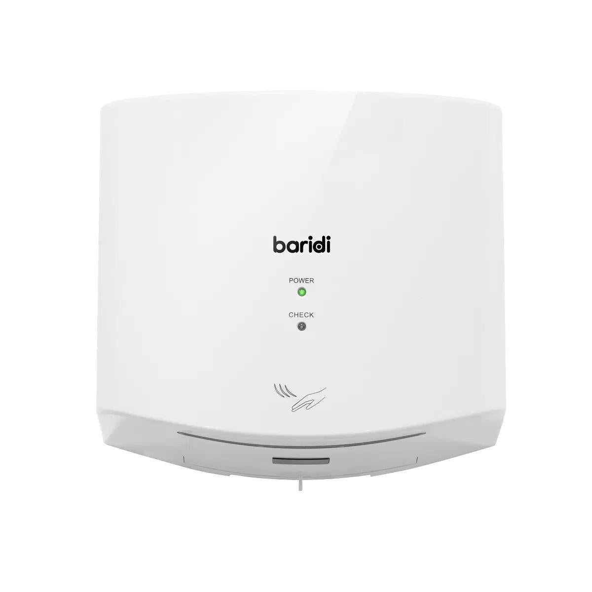 Sealey DH378 Baridi High Speed Hand Dryer with Auto Sensor 1400-1650W/230V White