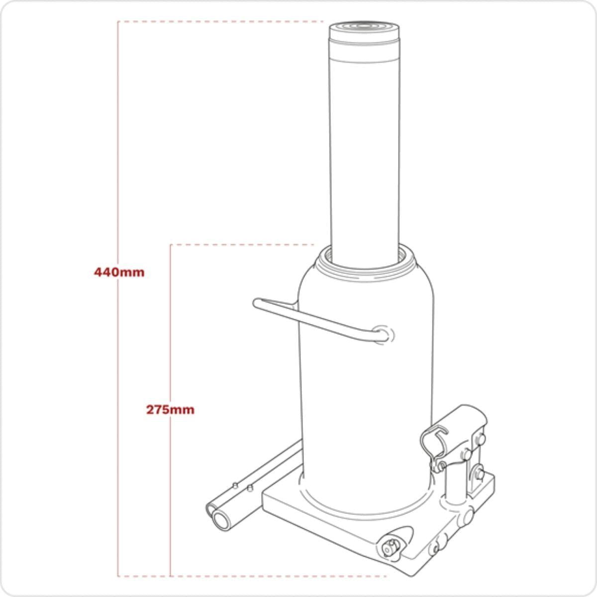 Sealey PBJ30S 30 Tonne Bottle Jack