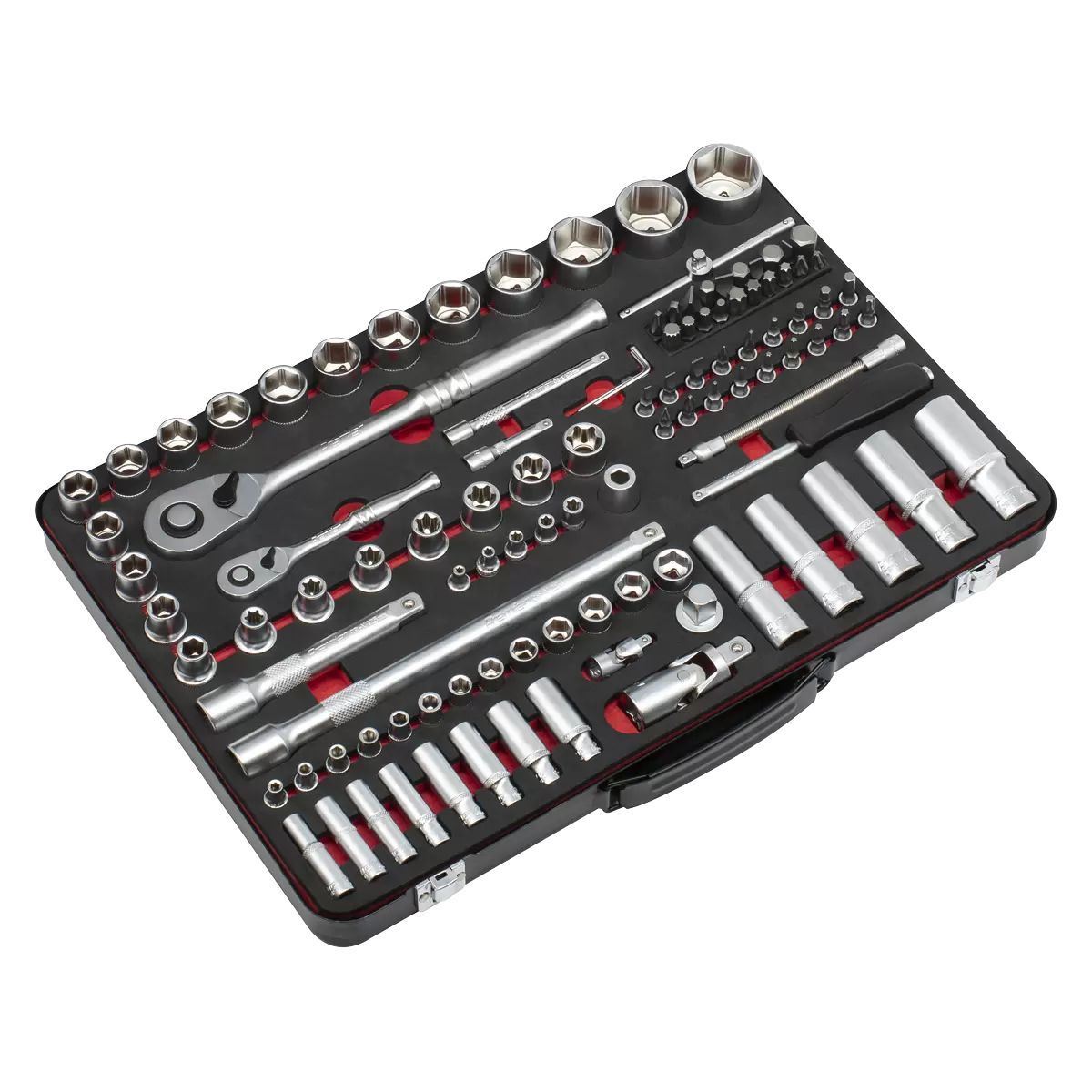 Sealey AK7926 Socket Set Drive 1/4