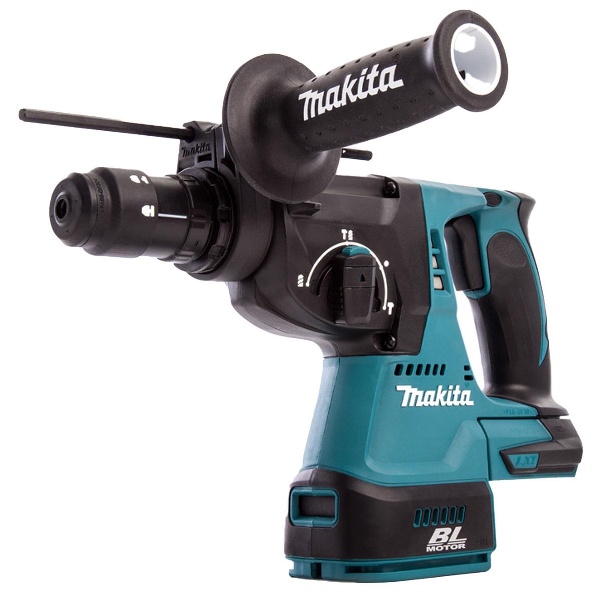 Makita DLX4195JX1 18V LXT Brushless 4 Piece Combo Kit with 3 x 5.0Ah Battery, Charger & Type 4 Case