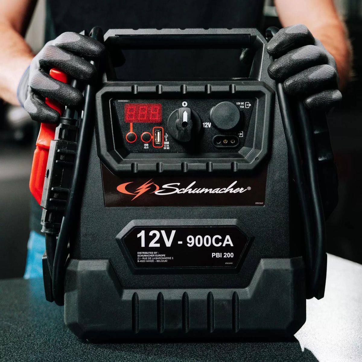 Schumacher PBI200 12V Booster Jump Starter 900CA 13688