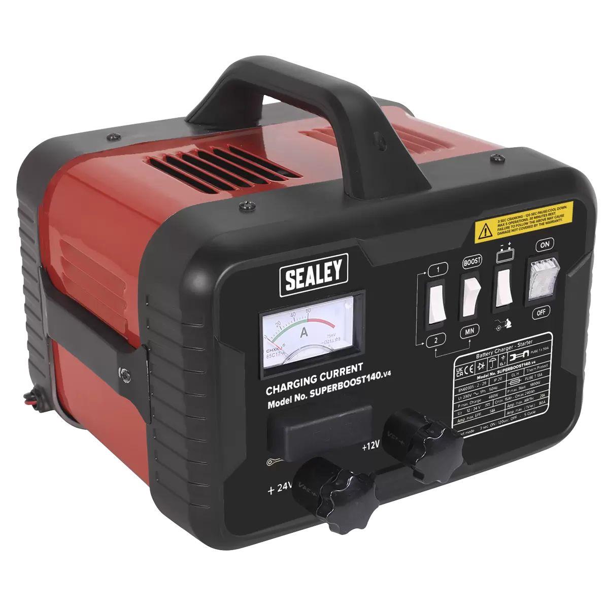Sealey SUPERBOOST140 140/21A 12/24V Starter/Charger