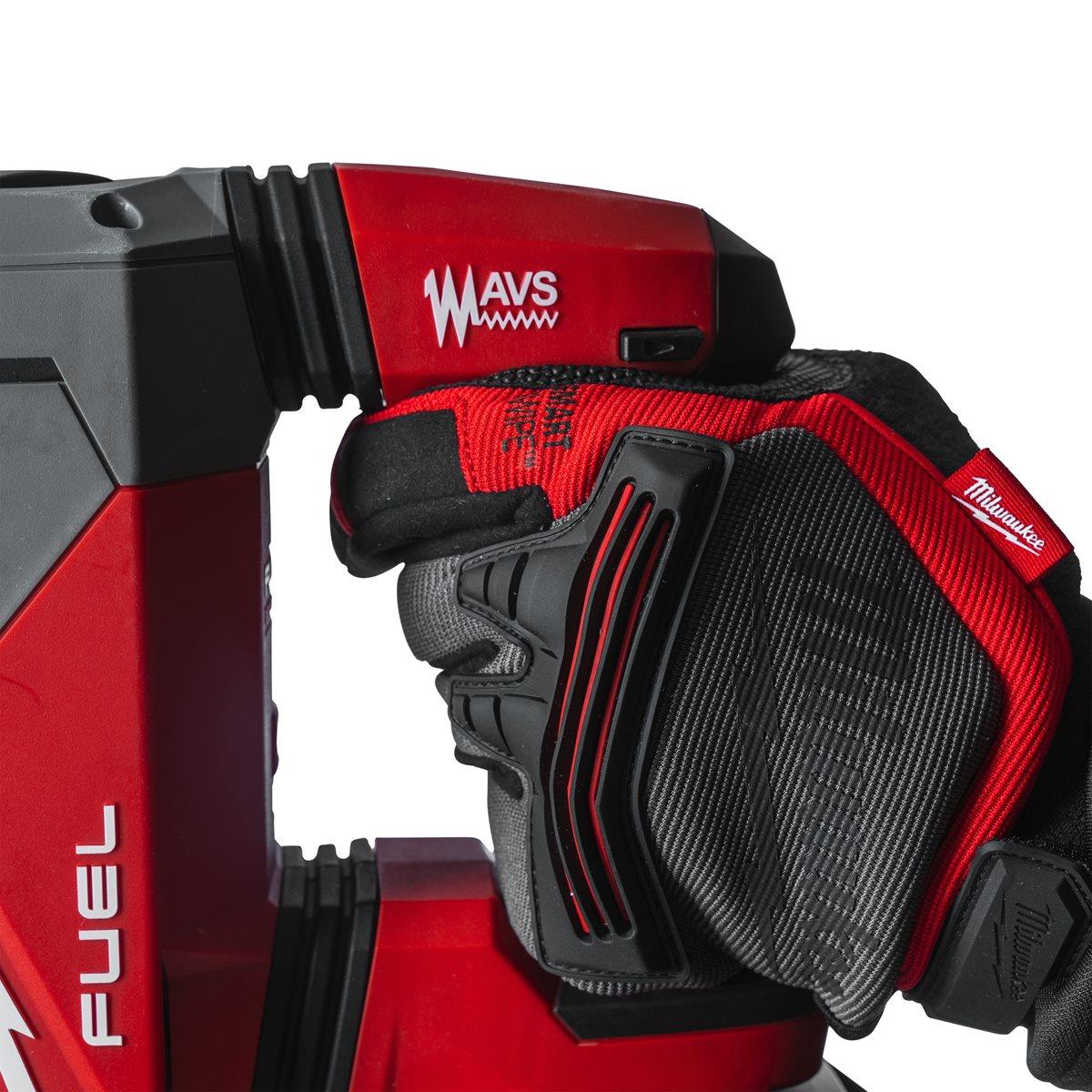 Milwaukee M18ONEFHPX-552X 18V Brushless SDS+ Hammer Drill with 2 x 5.5Ah Batteries, Charger & FIXTEC Chuck in Case 4933478497