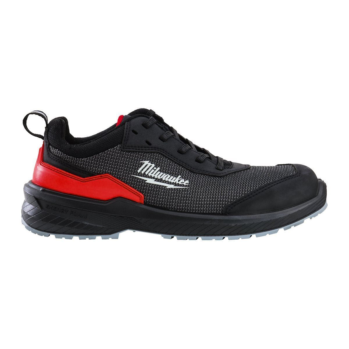 Milwaukee Flextred S1PS Safety Trainers Black Size 8 - 4932493694