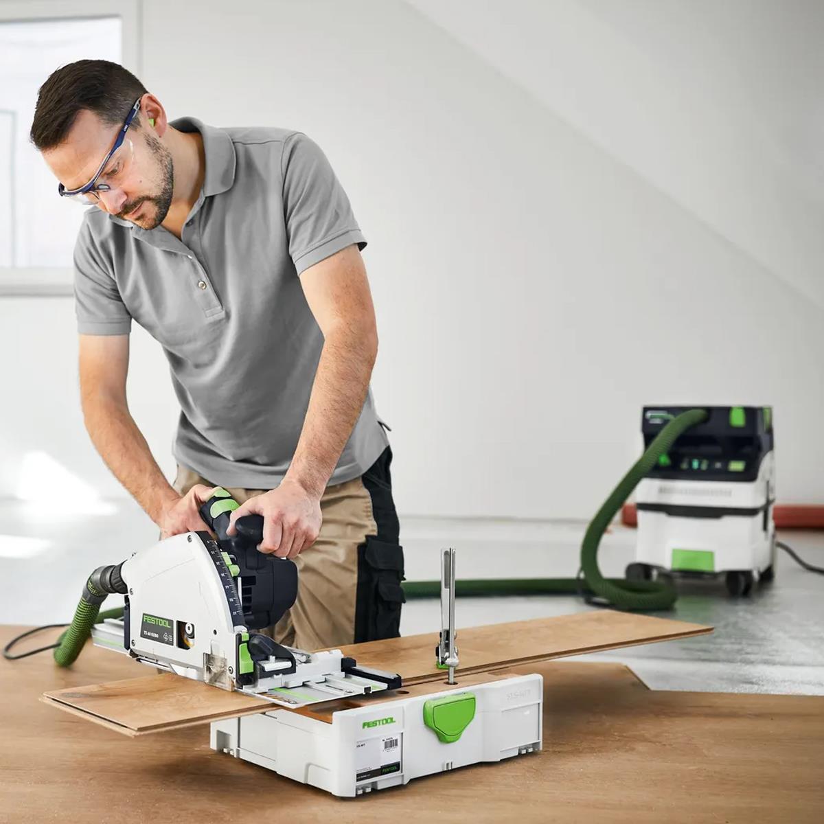 Festool TS 60 KEBQ-Plus Brushless Plunge Cut Saw with Case 230V - 576724