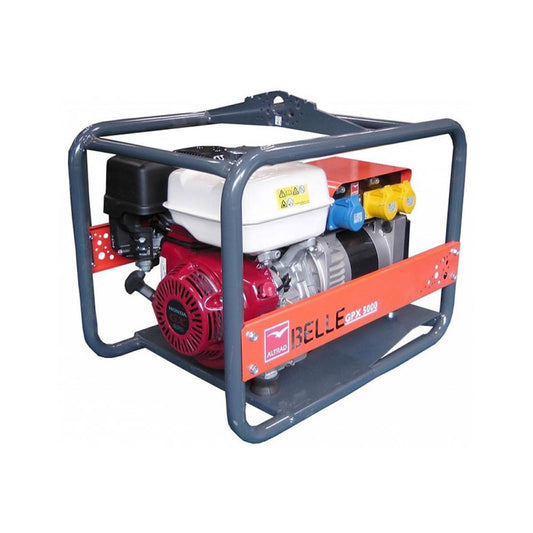 Belle G5001S GPX 5000 Honda Petrol Stackable Generator Reliable Power Solution for Any Project