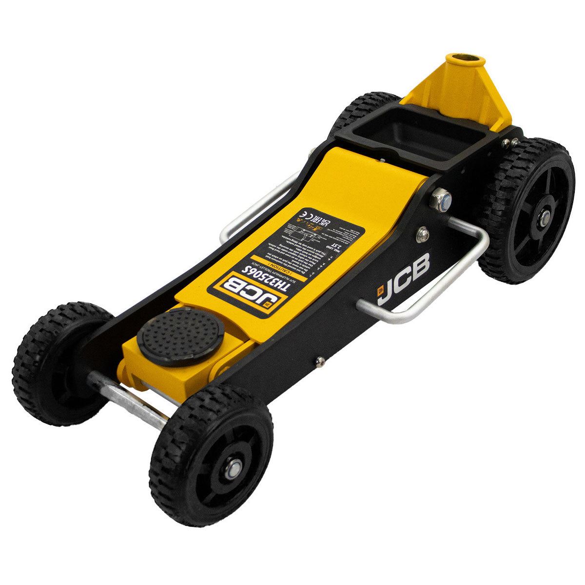 JCB TH32506S 2.5 Tonne Off-Road SUV Double-Pump Aluminium Trolley Jack