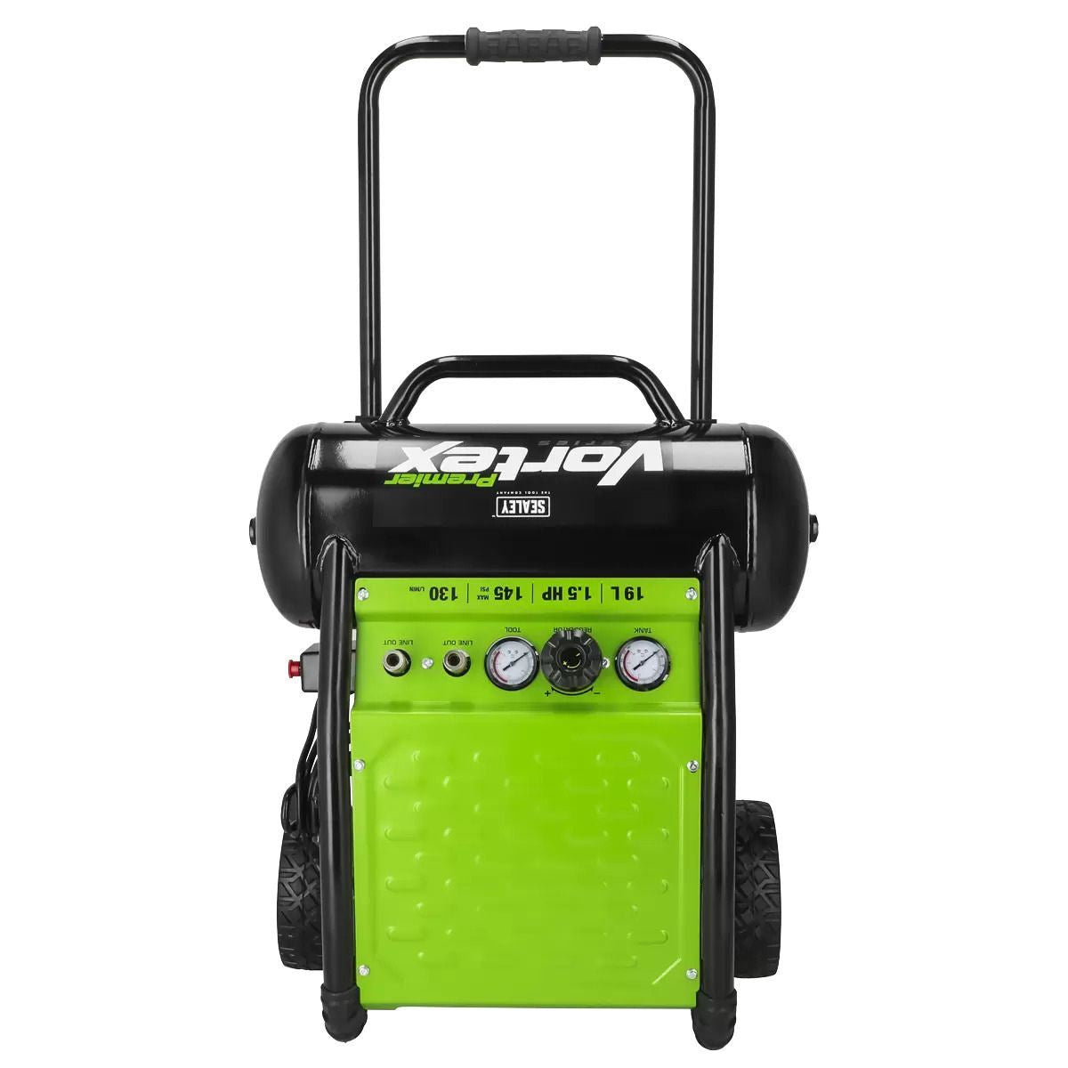Sealey SAC1900 19L Oil-Free Air Compressor 1.5HP Direct Drive for Powerful, Quiet Performance