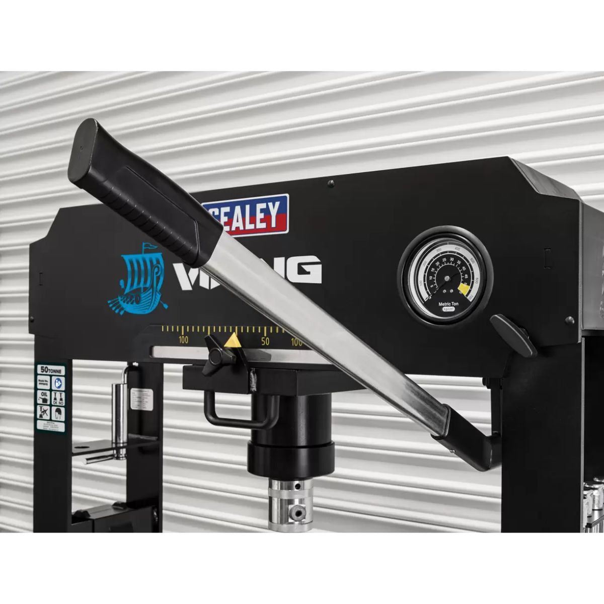 Sealey PPF501S Viking Air/Hydraulic Press 50 Tonne