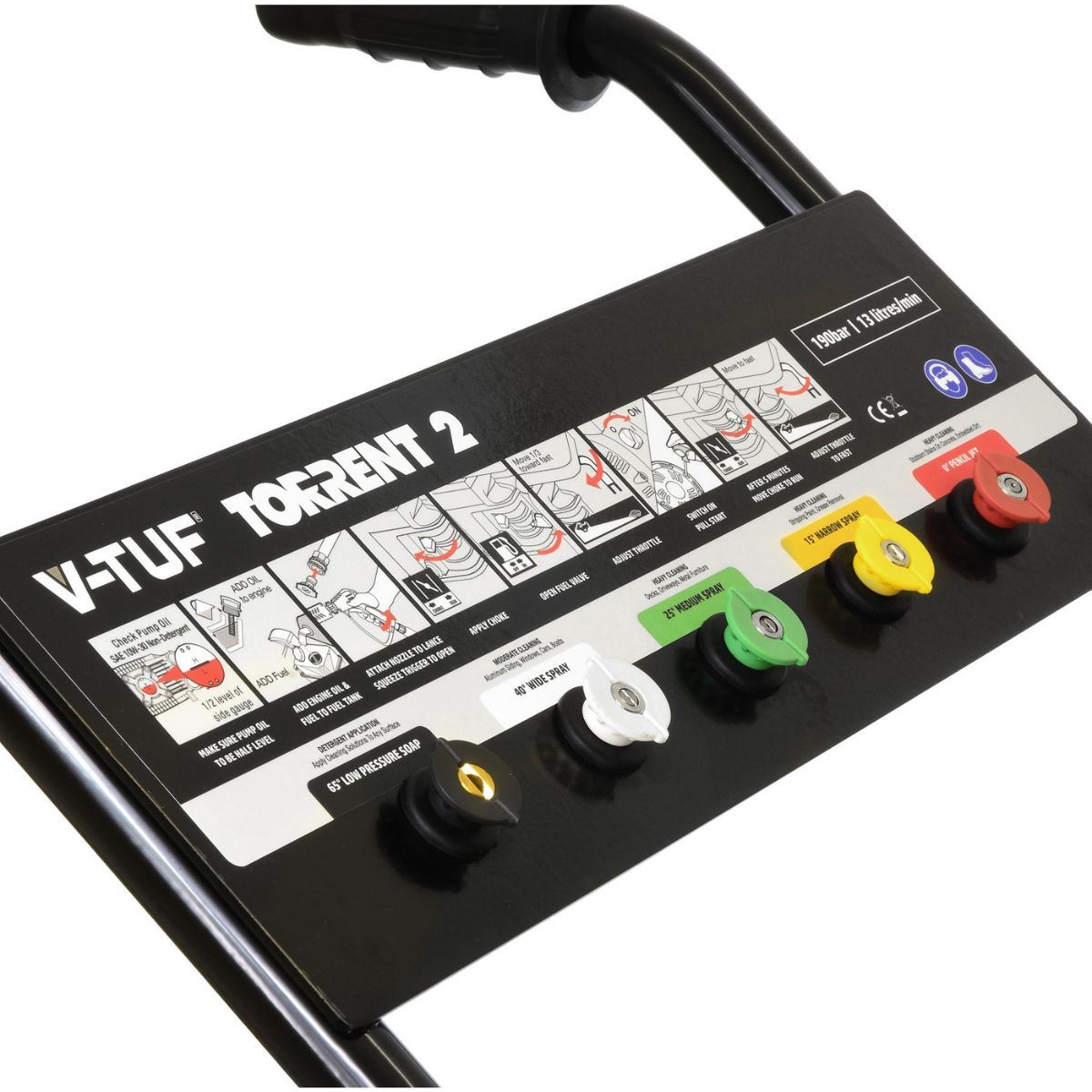 V-TUF Torrent2 7hp Petrol Pressure Washer Powerful Performance for Heavy-Duty Cleaning Tasks