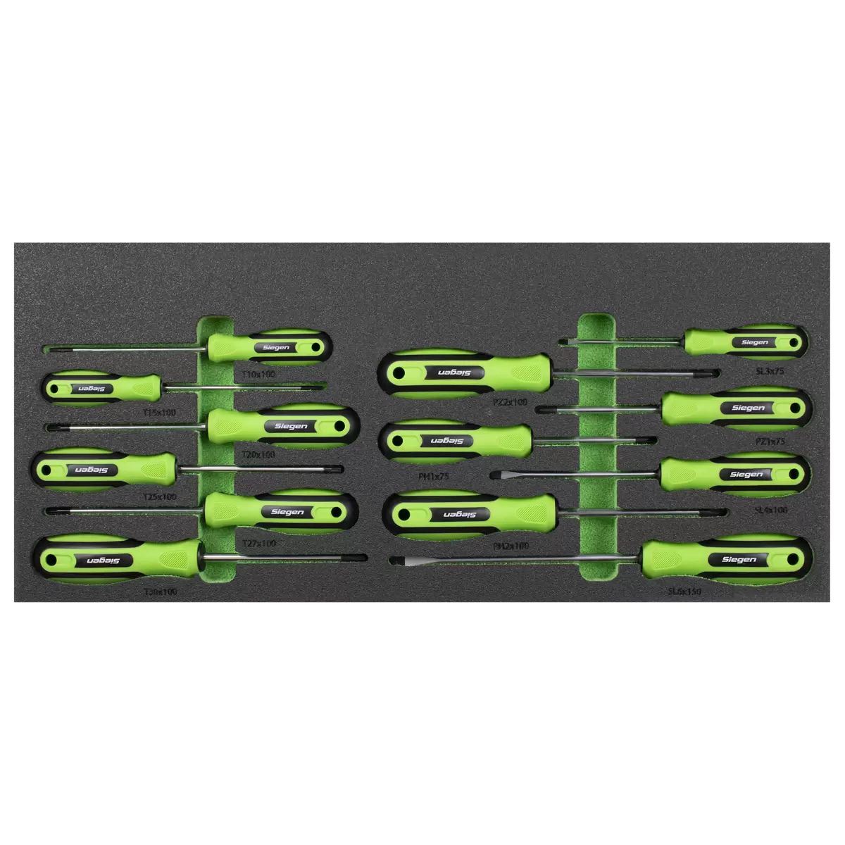 Sealey S01267 Top Chest & Rollcab Combination 6 Drawer with Tool Kit 247pc