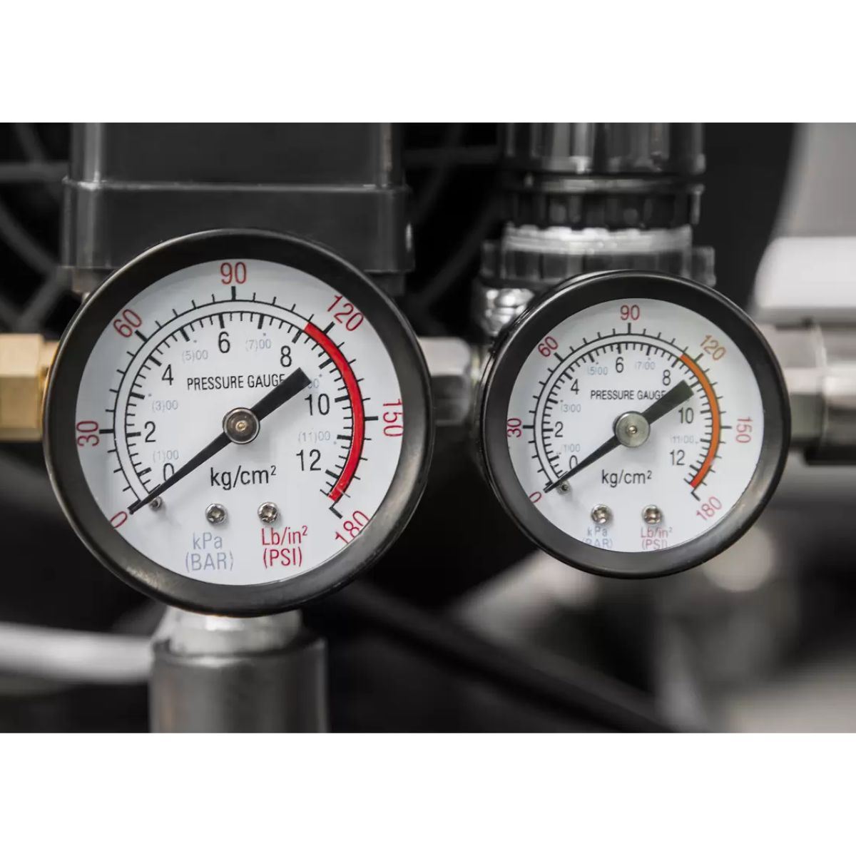 Sealey SAC5030VEKIT 50L V-Twin Direct Drive Air Compressor 3hp with Air Accessory Kit