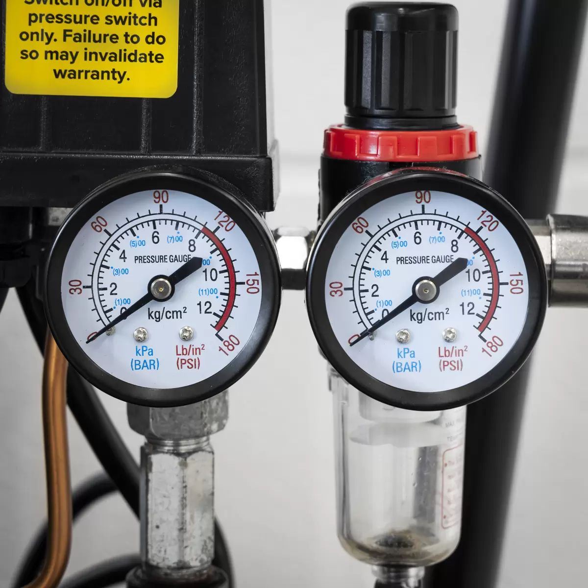 Sealey SAC5001S 50L Low Noise Oil Free Direct Drive Air Compressor 2 x 2hp/230V