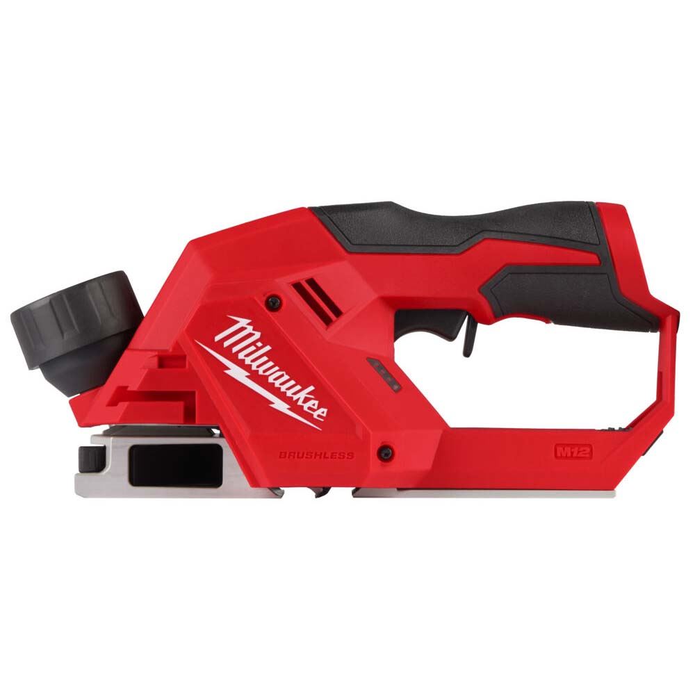 Milwaukee M12BLP-0X 12V Brushless 56mm Planer with 1 x 2.5Ah Battery Charger & Case