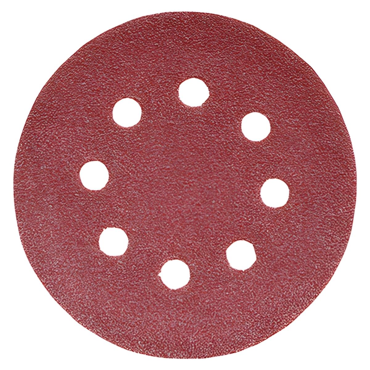 Timco 125mm Hook & Loop Random Orbital Sanding Discs 120 Grit Pack of 5 - 231378