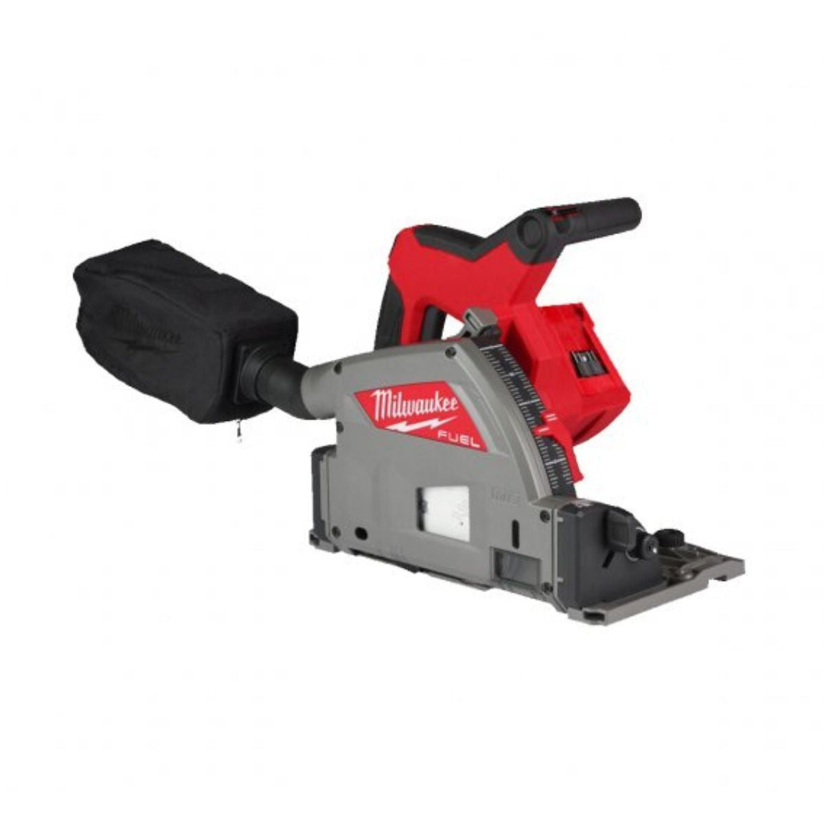 Milwaukee M18FPS55-0P 18V 165mm Fuel Brushless Plunge Saw + 2 x 5.0Ah Battery with Blade & Guide Rail Kit