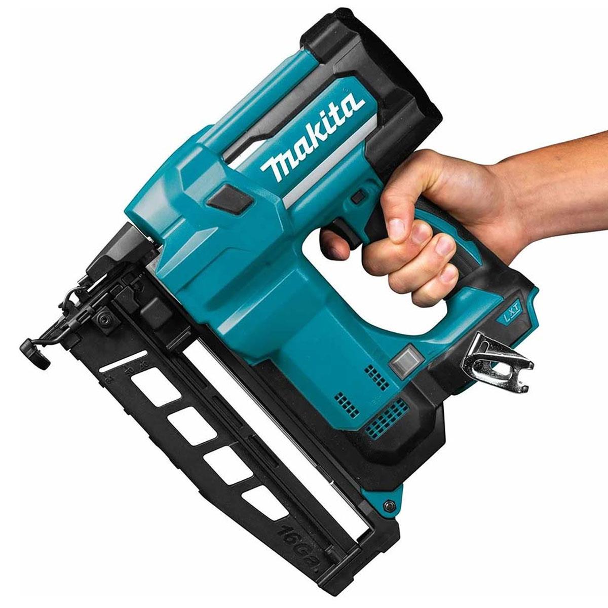 Makita DBN600ZJ 18V LXT Second Fix 16Ga Finishing Nailer Body With Makpac Type 4 Case Item Condition Seller Refurbished