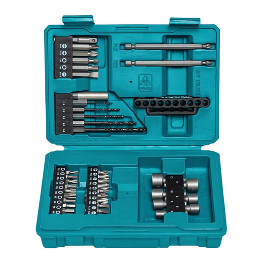 Makita E-13166 Drill & Screw Bit Set Of 42 Pieces In Case