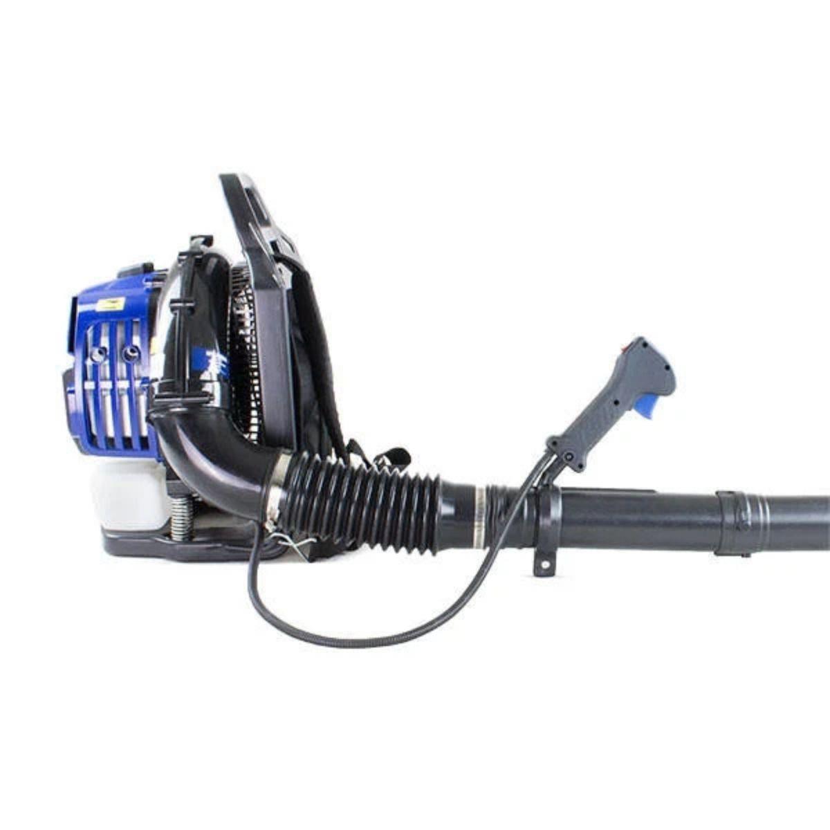 Hyundai HYB5200 52cc 2-Stroke Backpack Petrol Leaf Blower, 170mph Air Speed