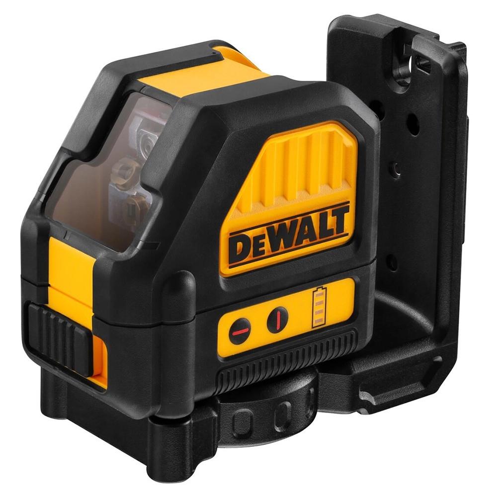 Dewalt DCE088D1R-GB 12V XR Cross Line Red Laser with 1 x 2.0Ah Battery, Charger & Case Item Condition Damaged Box