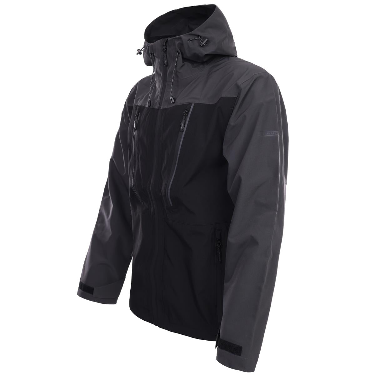 TuffStuff 247 ProShell Waterproof Hooded Jacket Black - Size L