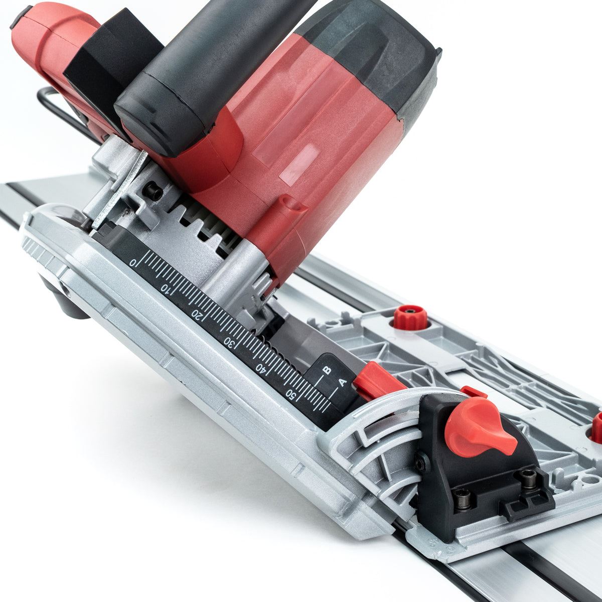 Excel 165mm Plunge Saw 1200W/240V Guide Rail Set With Blade