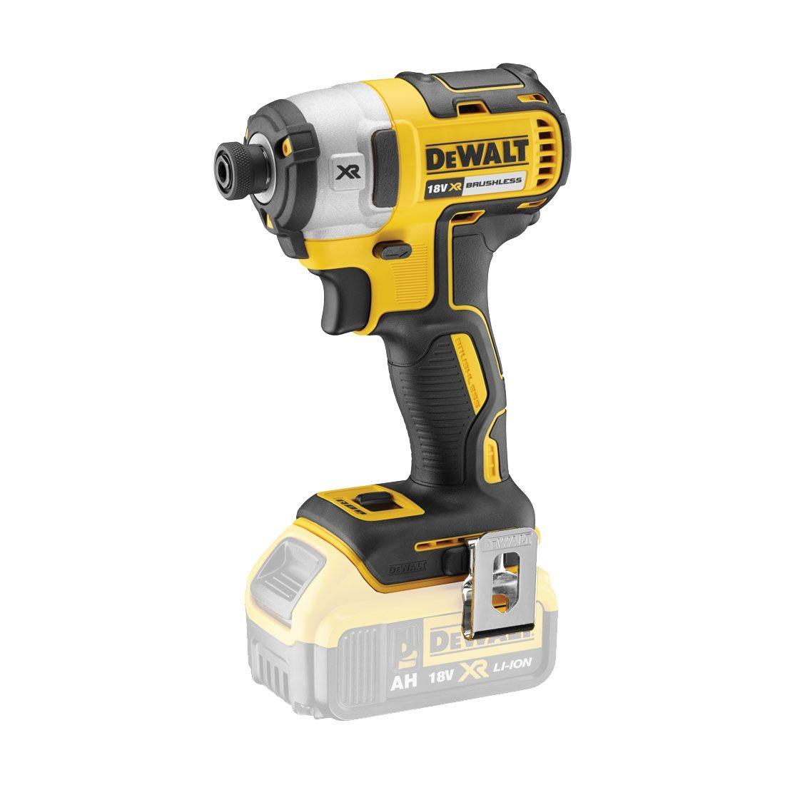 Dewalt DCF887M1 18V XR Brushless Impact Driver with 1 x 4.0Ah Battery Charger & Carry Case