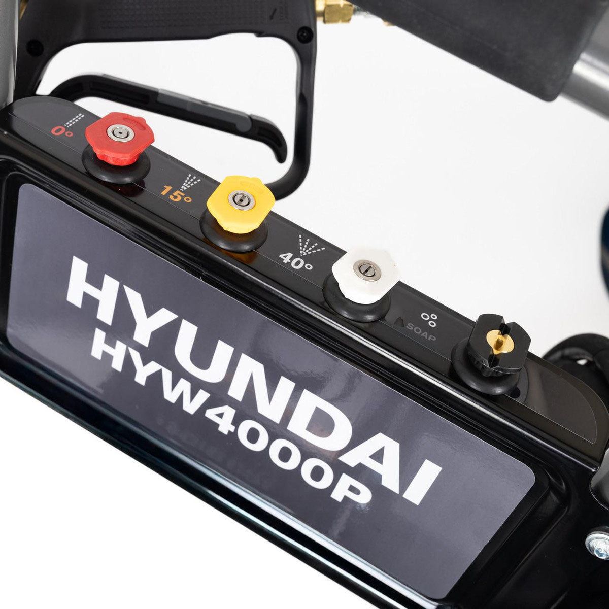 Hyundai HYW4000P Petrol Pressure Washer 420cc Engine, 15L/Min Flow & AR Pump for Powerful Cleaning