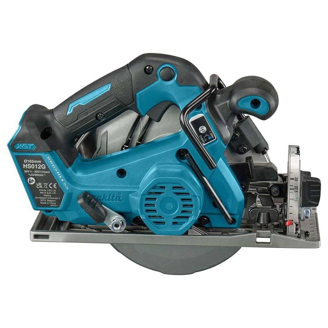 Makita HS012GZ01 40Vmax XGT 165mm Brushless Circular Saw With Makpac Case Type 3