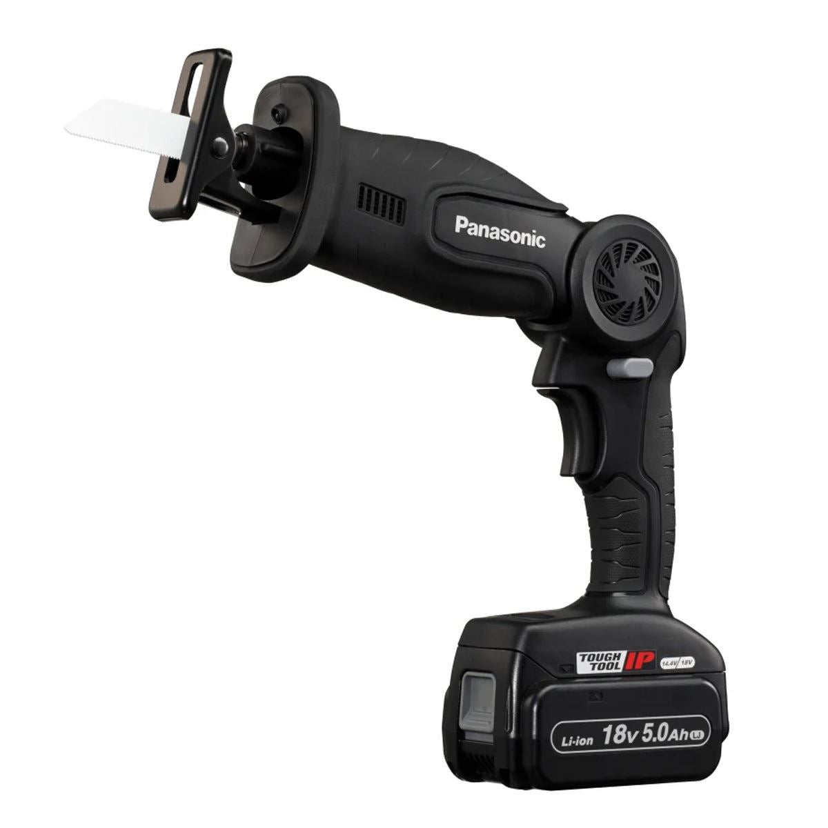 Panasonic PAN47A1LJ EY47A1LJ2G31 14.4/18V Folding Reciprocating Saw  2 x 18V 5.0Ah Li-ion Batteries & Charger With Case