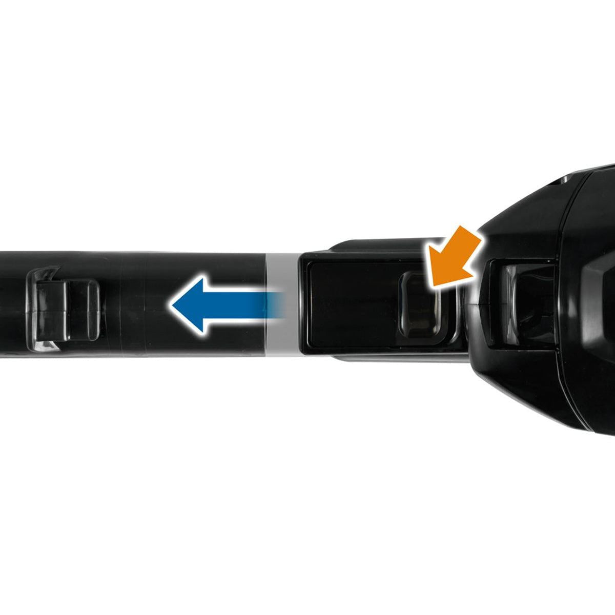 Makita CL002GD206 40V Max XGT Brushless Vacuum Cleaner With 2 x 2.5Ah Battery, Charger & Adaptor