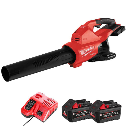 Milwaukee M18F2BL-0 36V Fuel Brushless Dual Battery Blower with 2 x 6.0Ah Battery & Charger