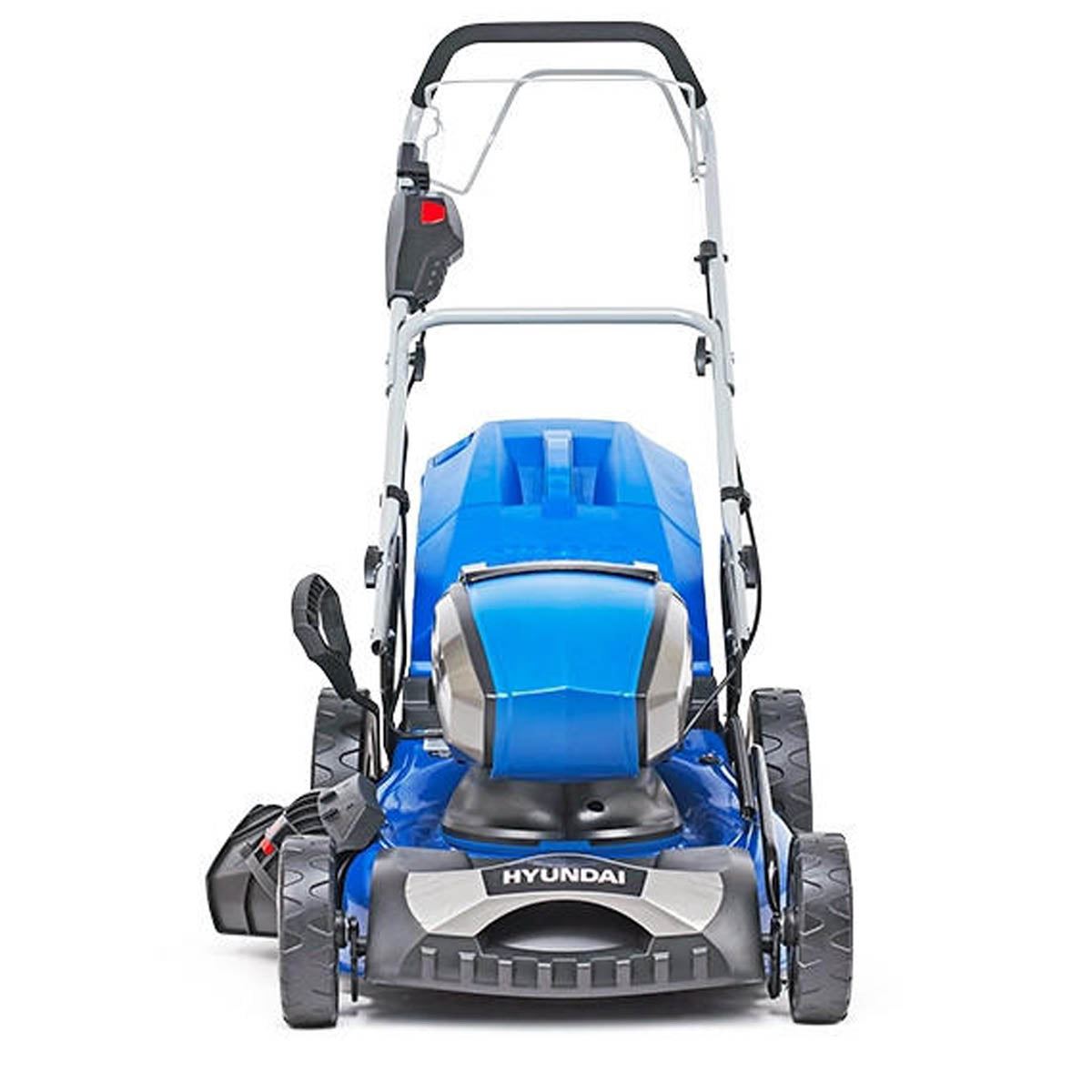 Hyundai HYM80Li460SP 80V Cordless Self Propelled Lawnmower 45cm 2 x Batteries & Charger