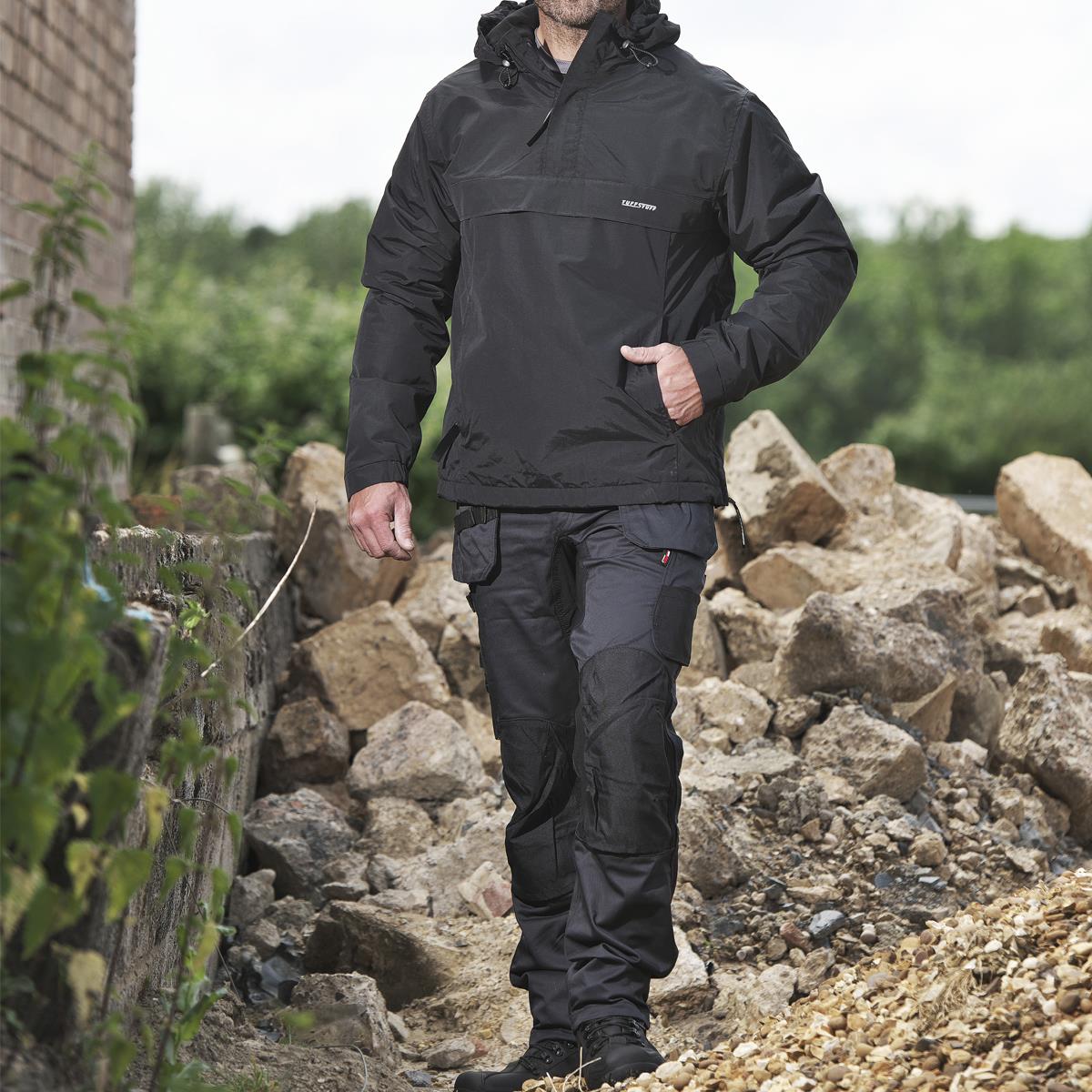 TuffStuff 725 Heavy Duty X-Motion Work Trousers Grey - L30