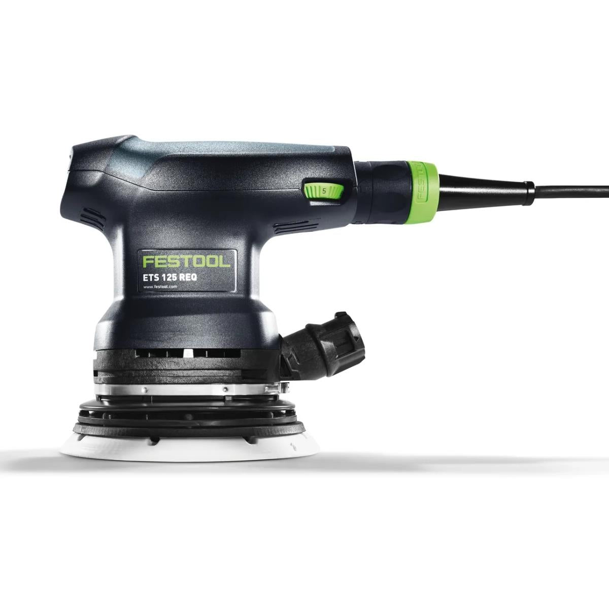 Festool ETS 125 REQ-Plus 230V Eccentric Sander with Light Module & Case 578844