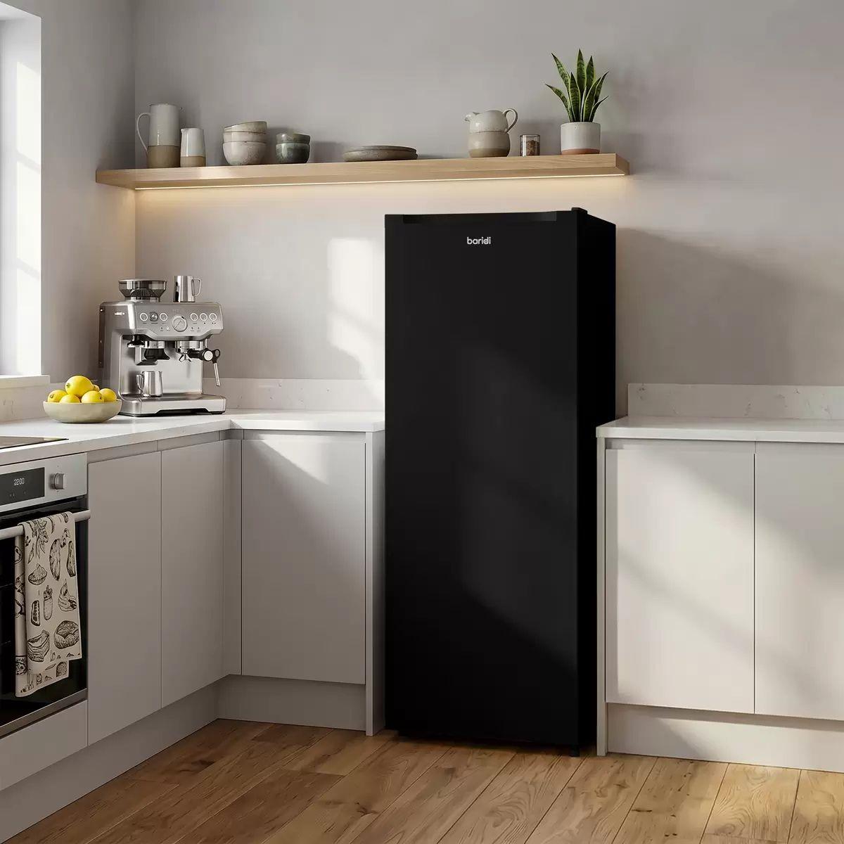 Sealey DH323 Baridi Freestanding Larder Fridge 241L Black 230V