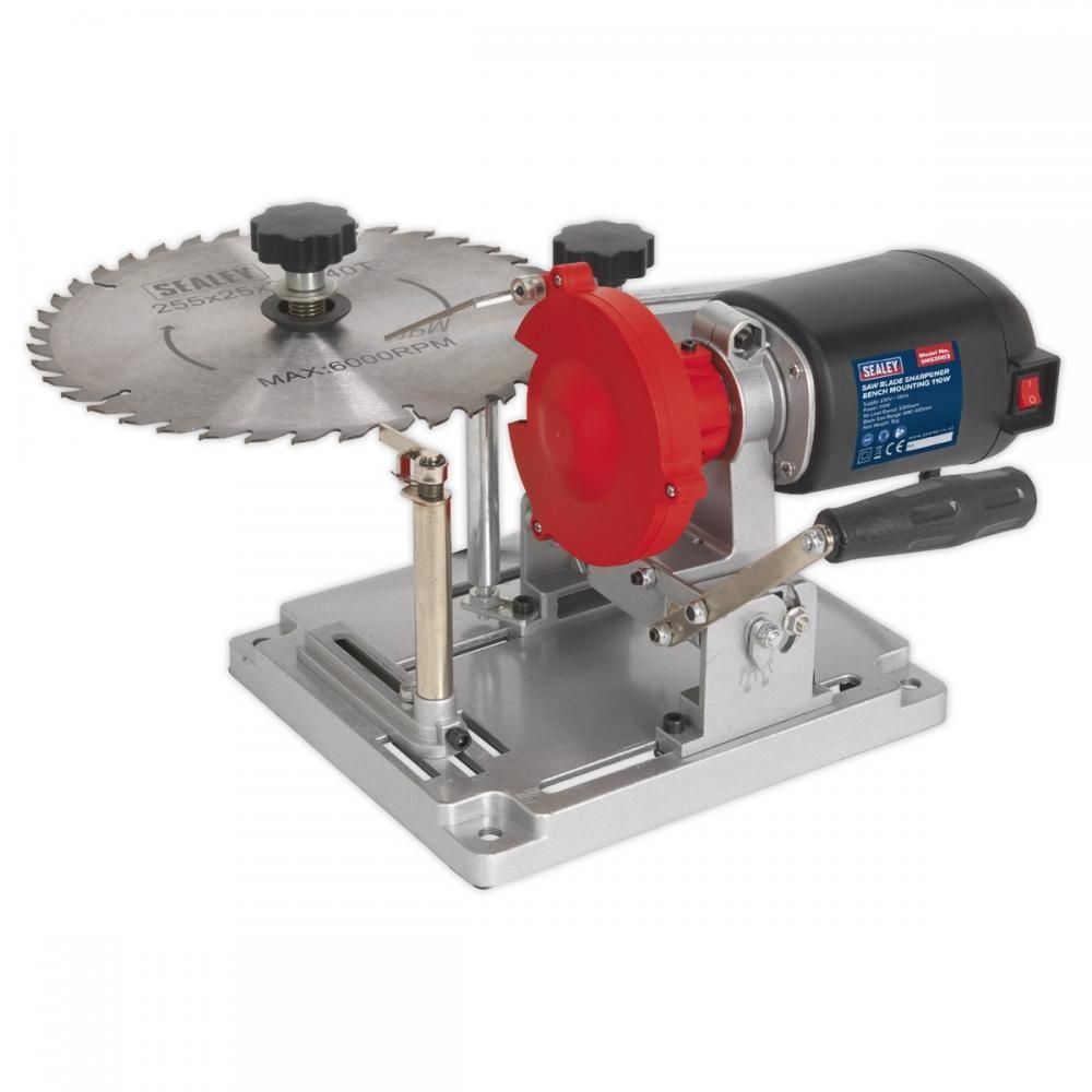 Sealey SMS2003 Bench Mounting Saw Blade Sharpener 230V/110W